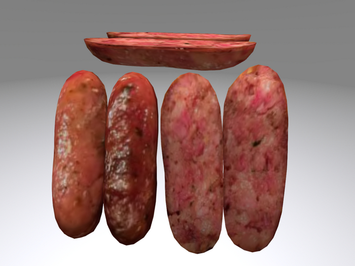 Second Life Marketplace sausage chorizo mesh